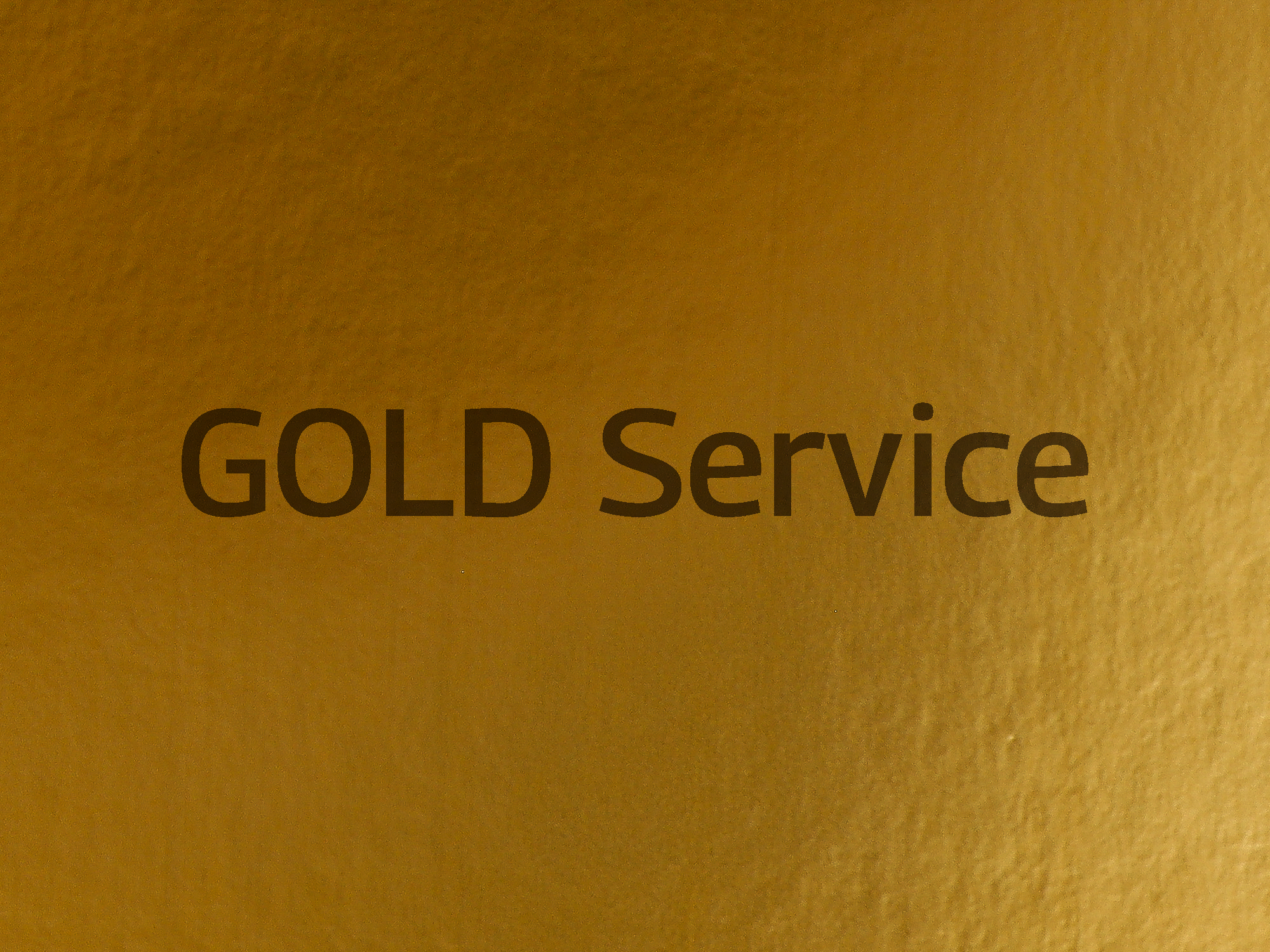 Gold service